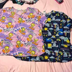 Tweety Kids Pajamas Set - Pink and Blue